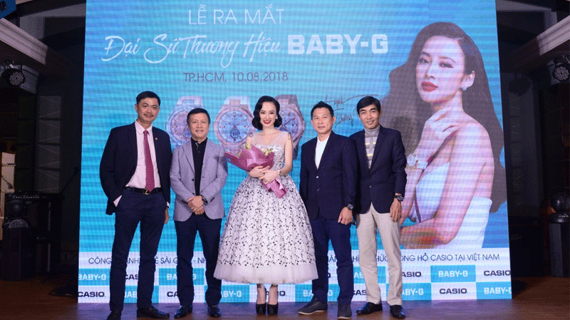 Tổ chức họp báo ra mắt đại sứ Baby-G tại Việt Nam