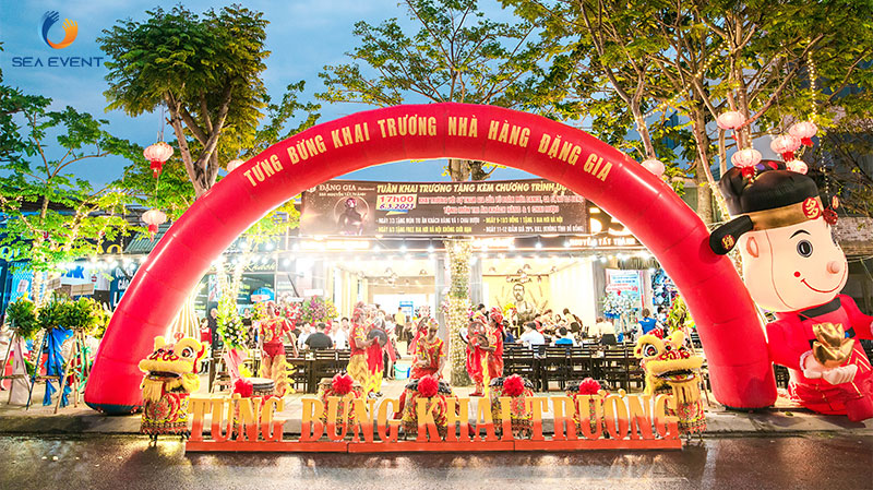Khai trương nhà hàng Đặng Gia 555 Nguyễn Tất Thành