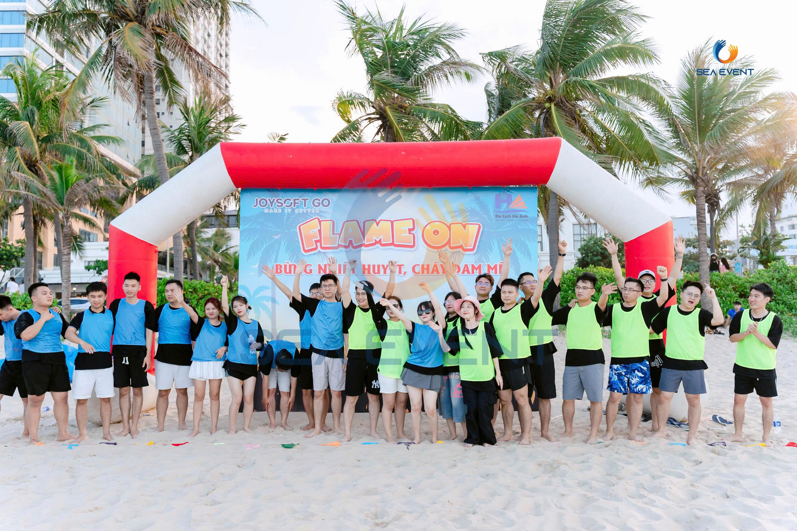 trang trí team building